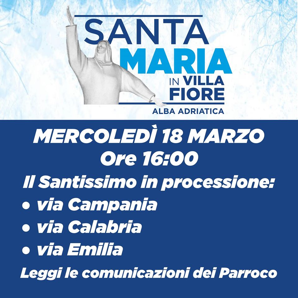 santissimo per le strade 18 marzo