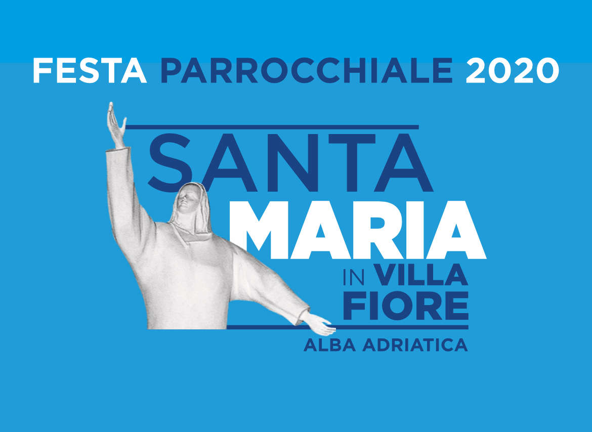 Festa parrocchiale 2020 Villa Fiore di Alba Adriatica, programma religioso