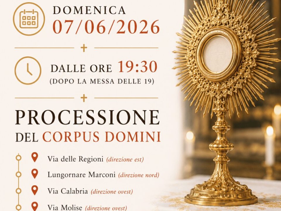 Corus Domini parrocchia Villa Fiore di Alba Adriatica
