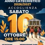 Inizio anno catechistico 2026/2027 parrocchia Santa Maria in Villa Fiore di Alba Adriatica