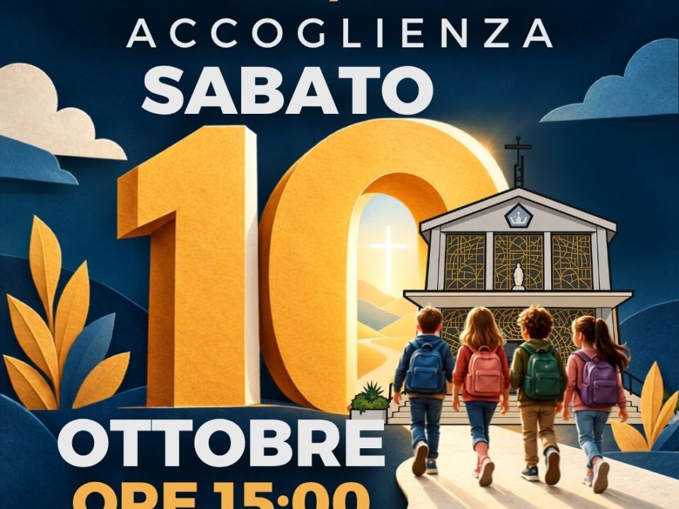 Inizio anno catechistico 2026/2027 parrocchia Santa Maria in Villa Fiore di Alba Adriatica