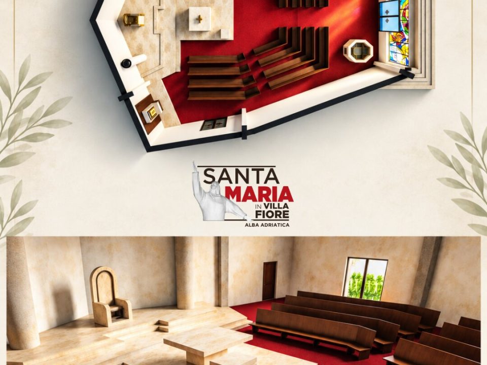 Progetto lavori di restauro della parrocchia Santa Maria in Villa Fiore di Alba Adriatica
