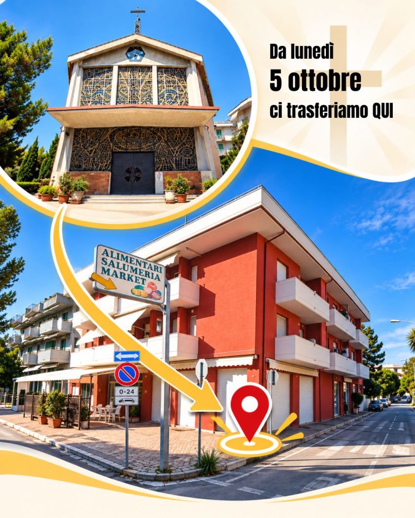 Sede temporanea della parrocchia Santa Maria in Villa Fiore di Alba Adriatica